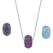 Colourful Austrian crystal charm — Glintzia