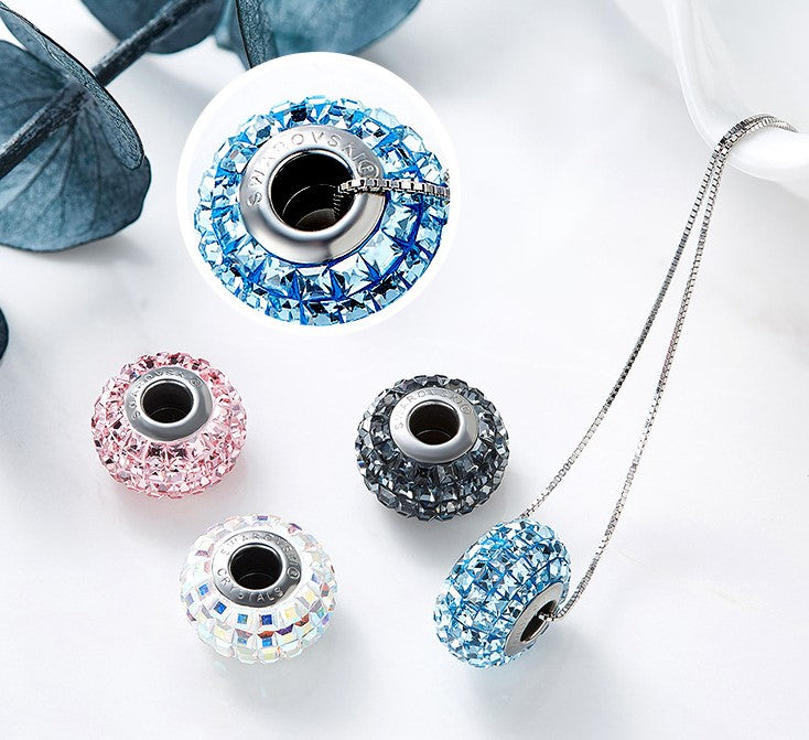 The shining colorful swarovski charms -Glintzia Jewelry