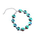 Fancy Swarovski Crystal Multicolor Bracelet - LIGHT VITRAIL - BRACELETS