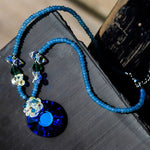 The fancy queen colorfully Swarovski Crystals necklace - NECKLACES