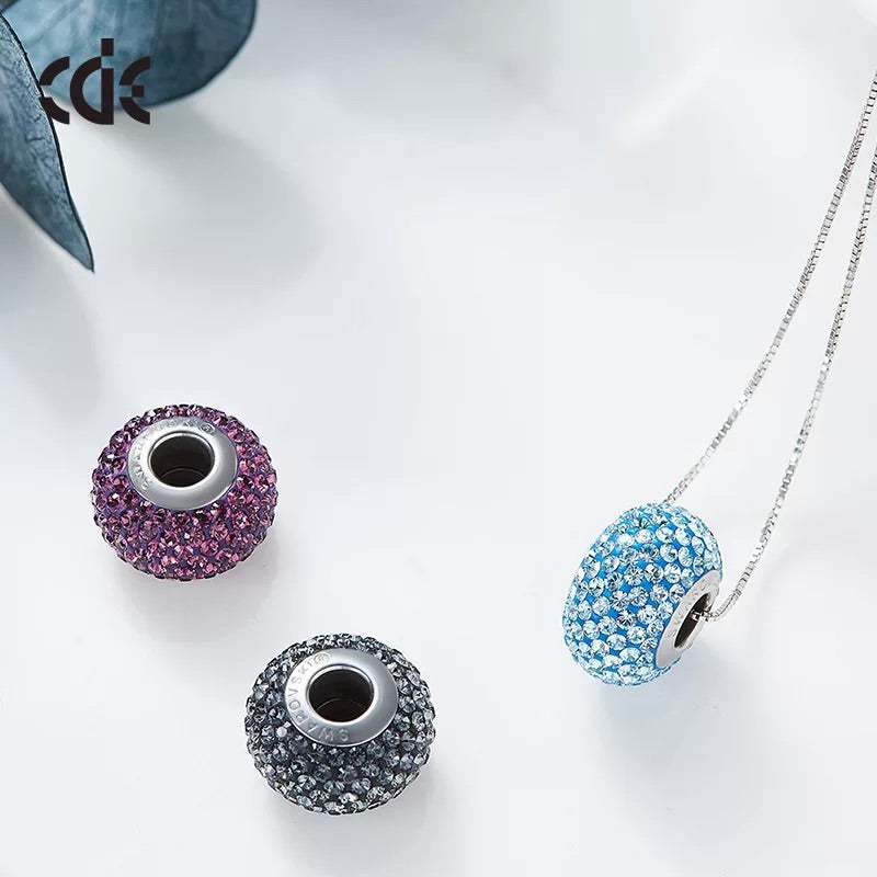 The colorful swarovski charm -Glintzia Jewelry