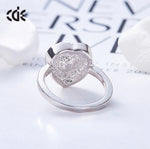 The shining heart shaped ring -Glintzia Jewelry