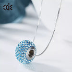 The colorful swarovski charm -Glintzia Jewelry