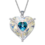 The heart in heart necklace -Glintzia Jewelry